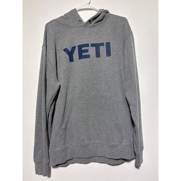 Yeti Other - Yeti Mens Size Large Grey Hoodie No Drawstrings